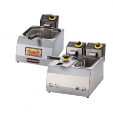SINGLE & DOUBLE BASKET FRYER  ELECTRICAL AND GAS    